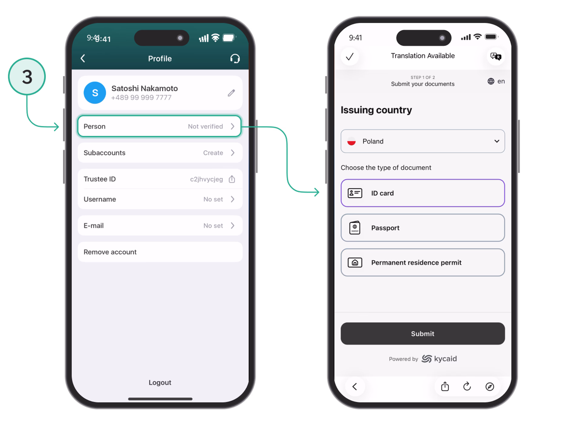Verify Trustee Plus to pay on Amazon with cryptocurrency — step 3
