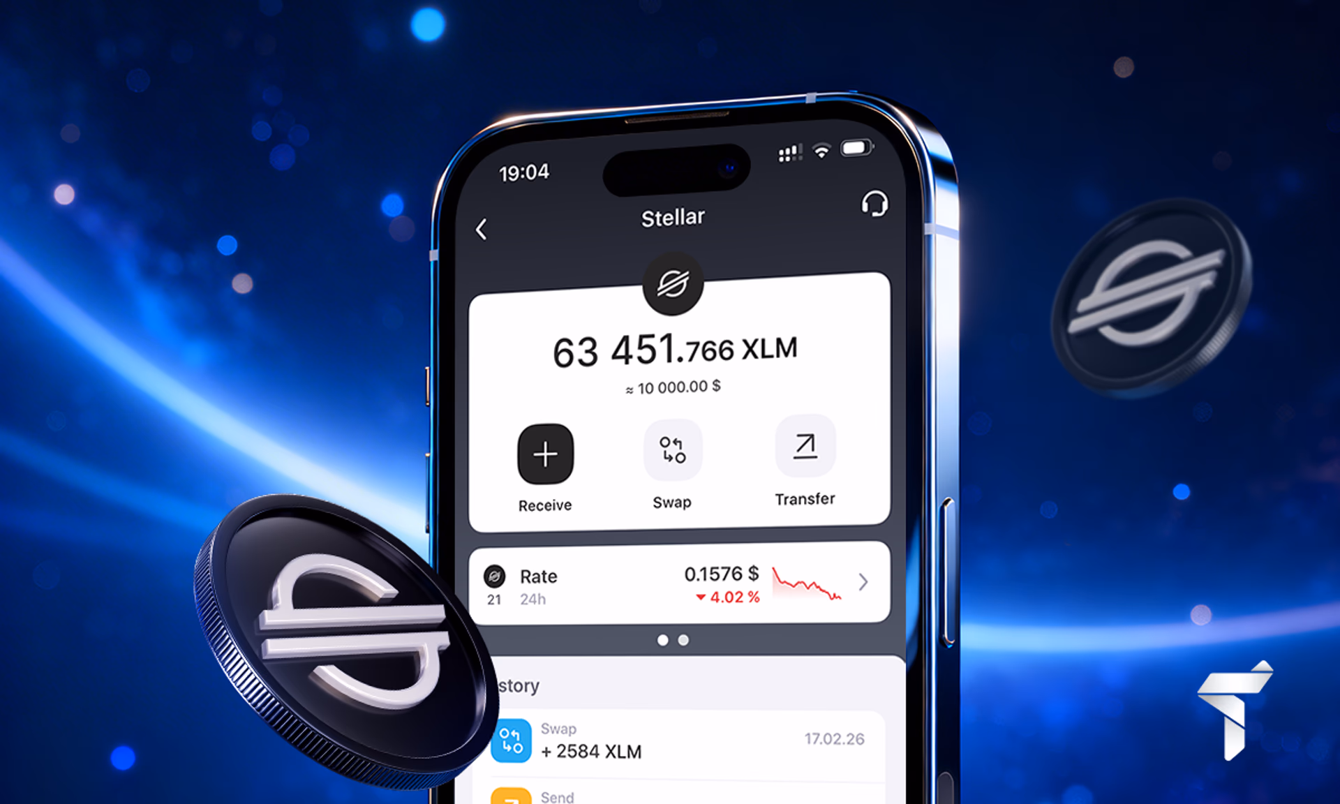 XLM wallet: how to buy and store Stellar Lumens, minimum 1 XLM balance