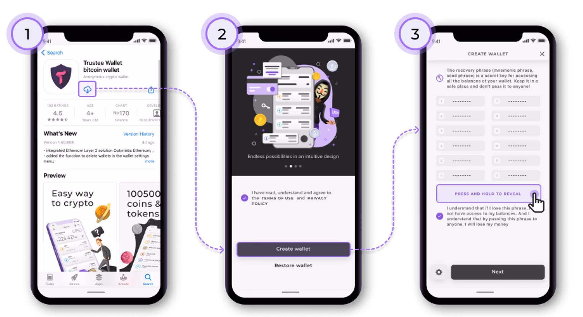How to Create a New Wallet 1