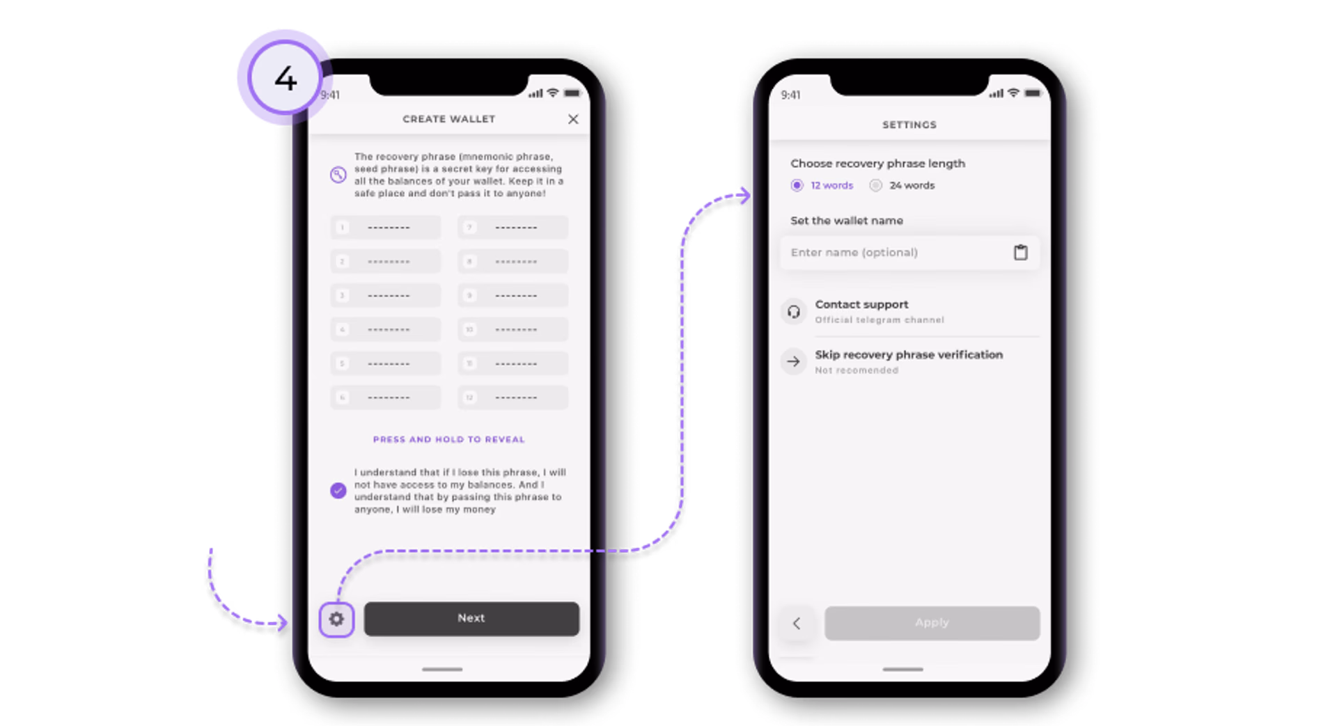 How to Create a New Wallet 2