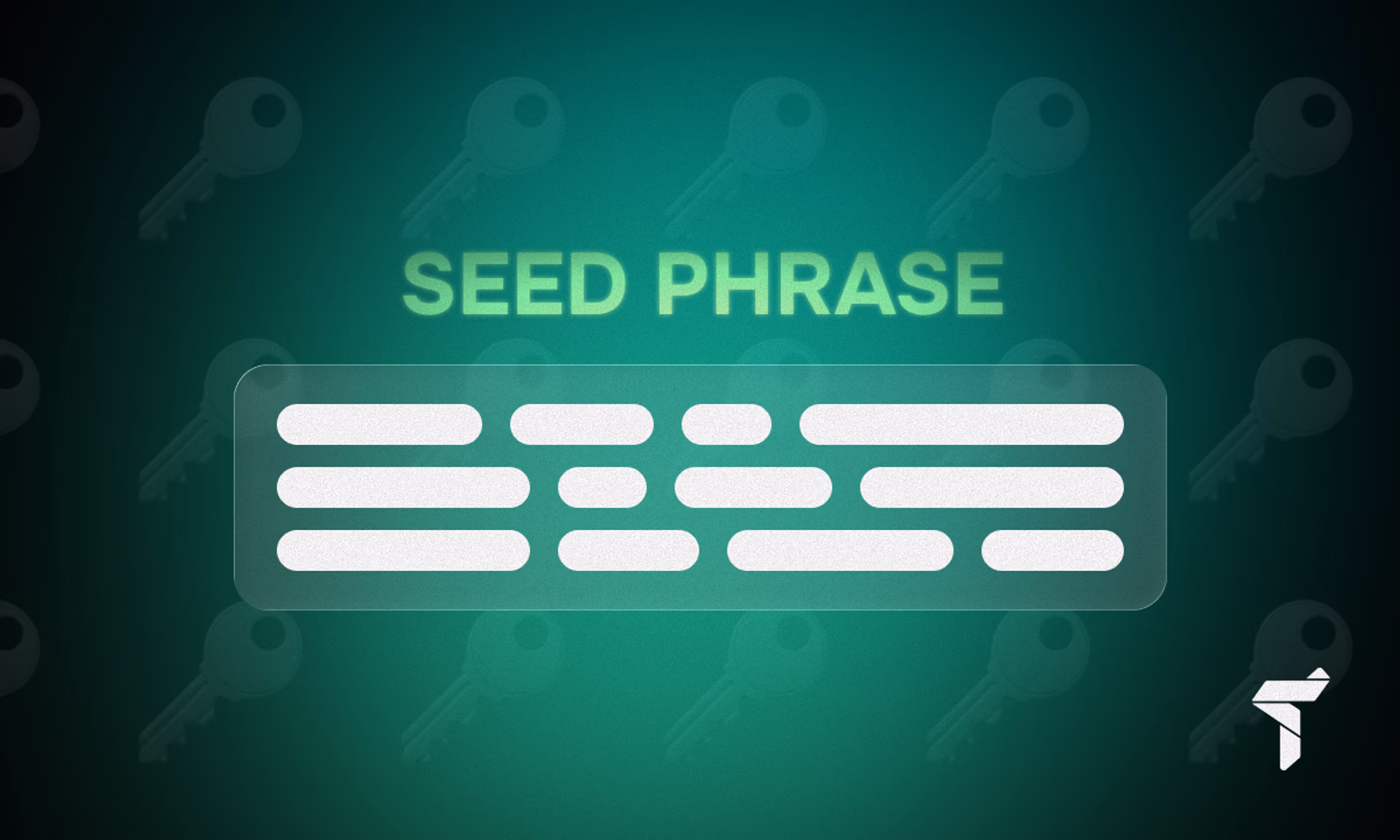 Seed phrase security: safe backup and storage