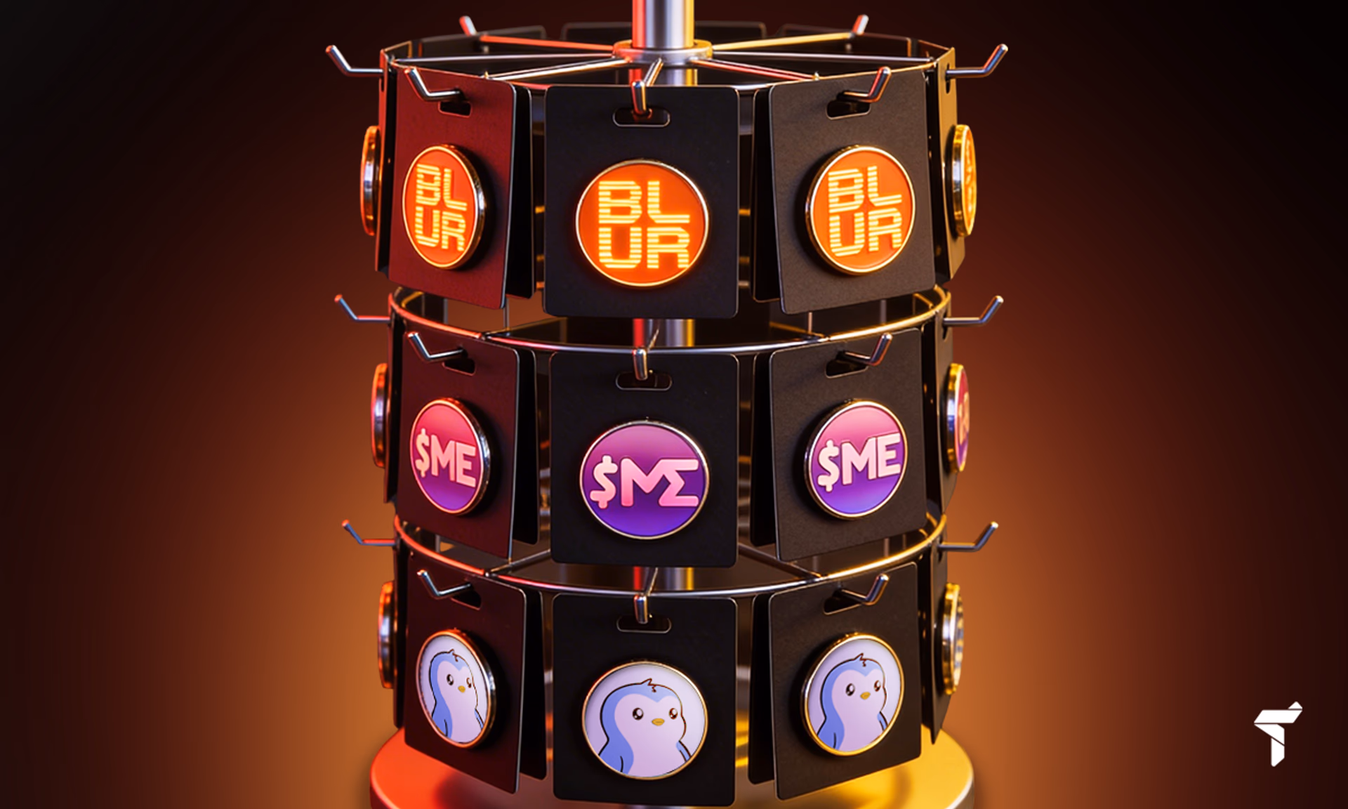 ТОП NFT-токенов 2026: Blur, Magic Eden, Pudgy Penguins, ApeCoin, DeGods