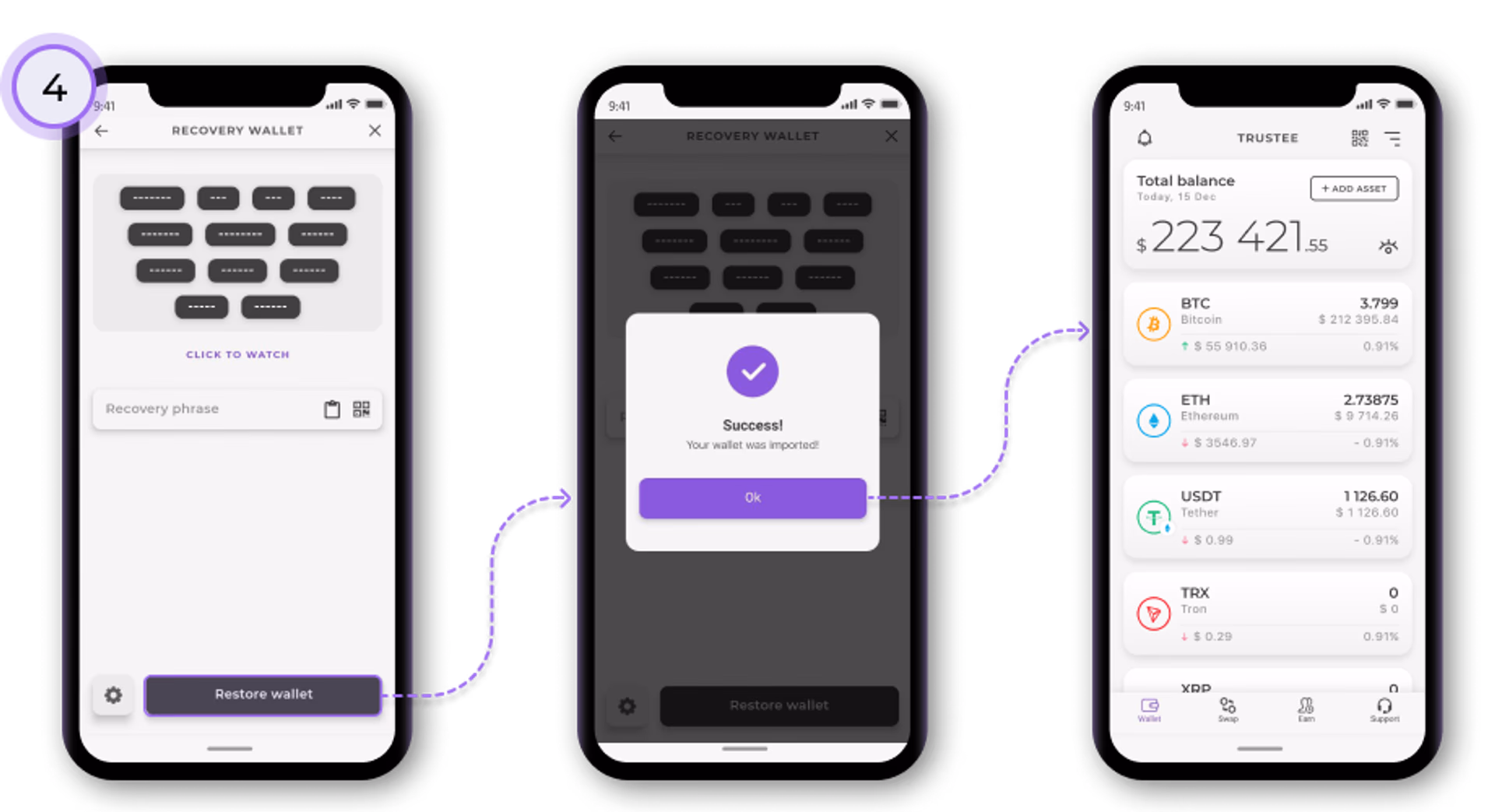 How to Import a Wallet 4