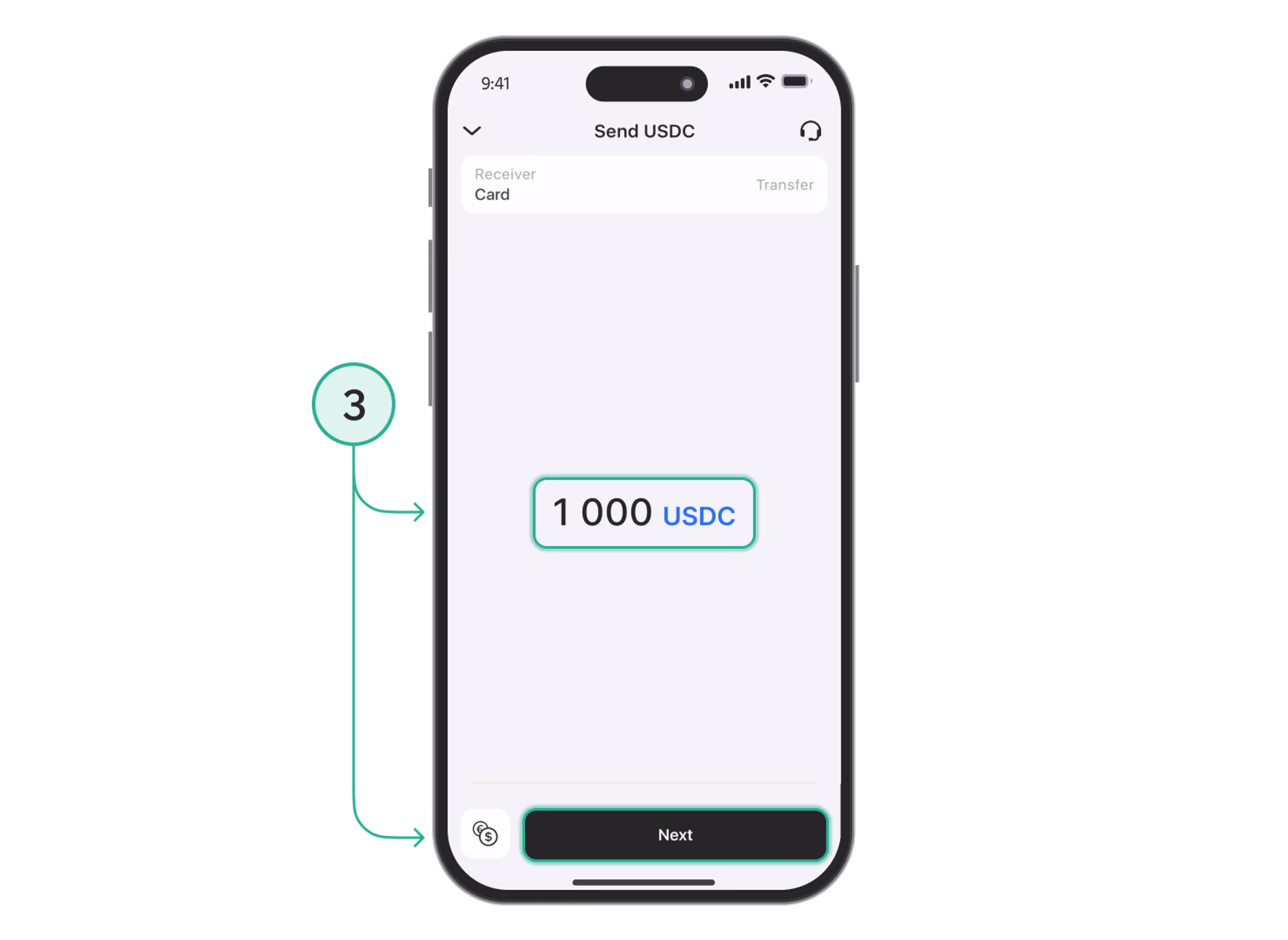 Wirex Card Top up En Step 2