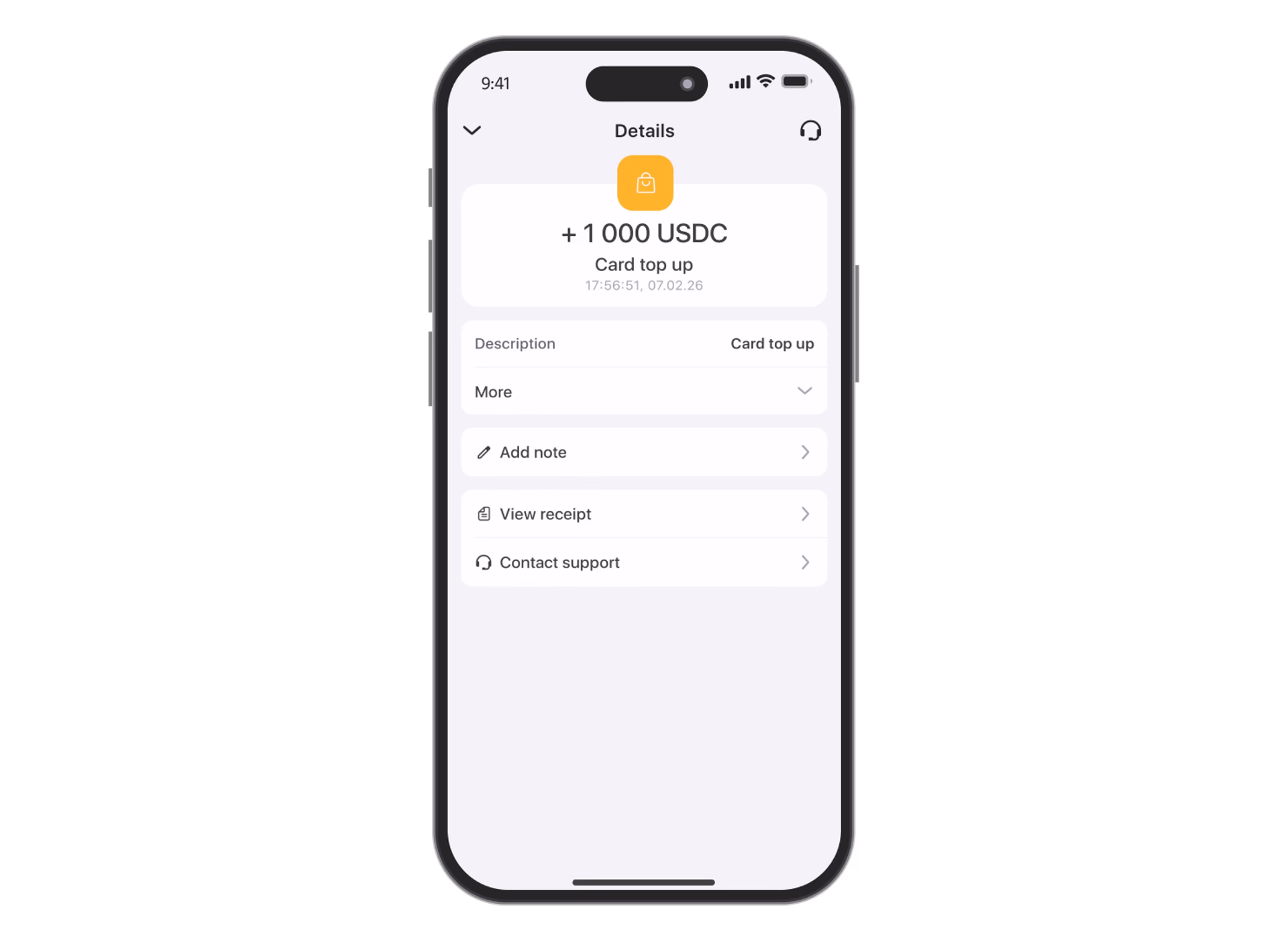 Wirex Card Top up En Step 3