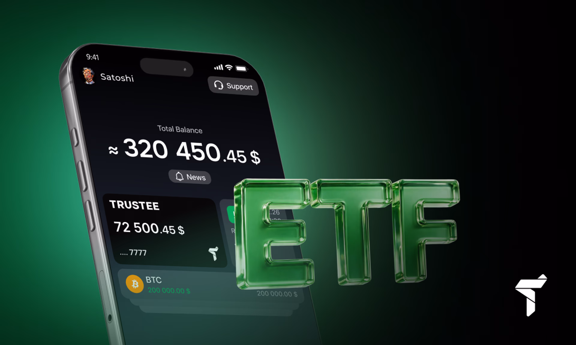direct cryptocurrency investment with Trustee Plus