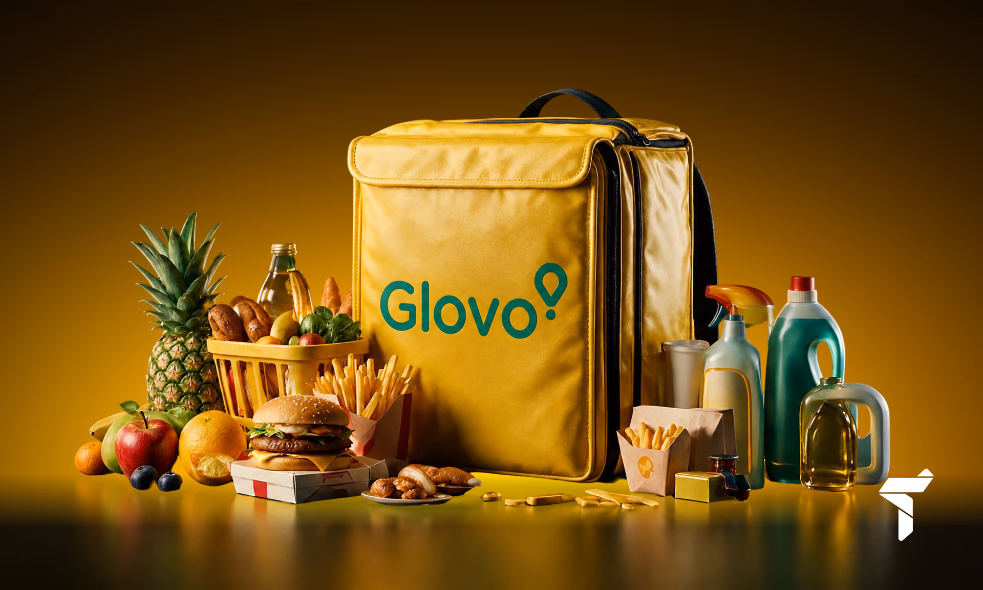 how to pay for Glovo with cryptocurrency using a virtual card