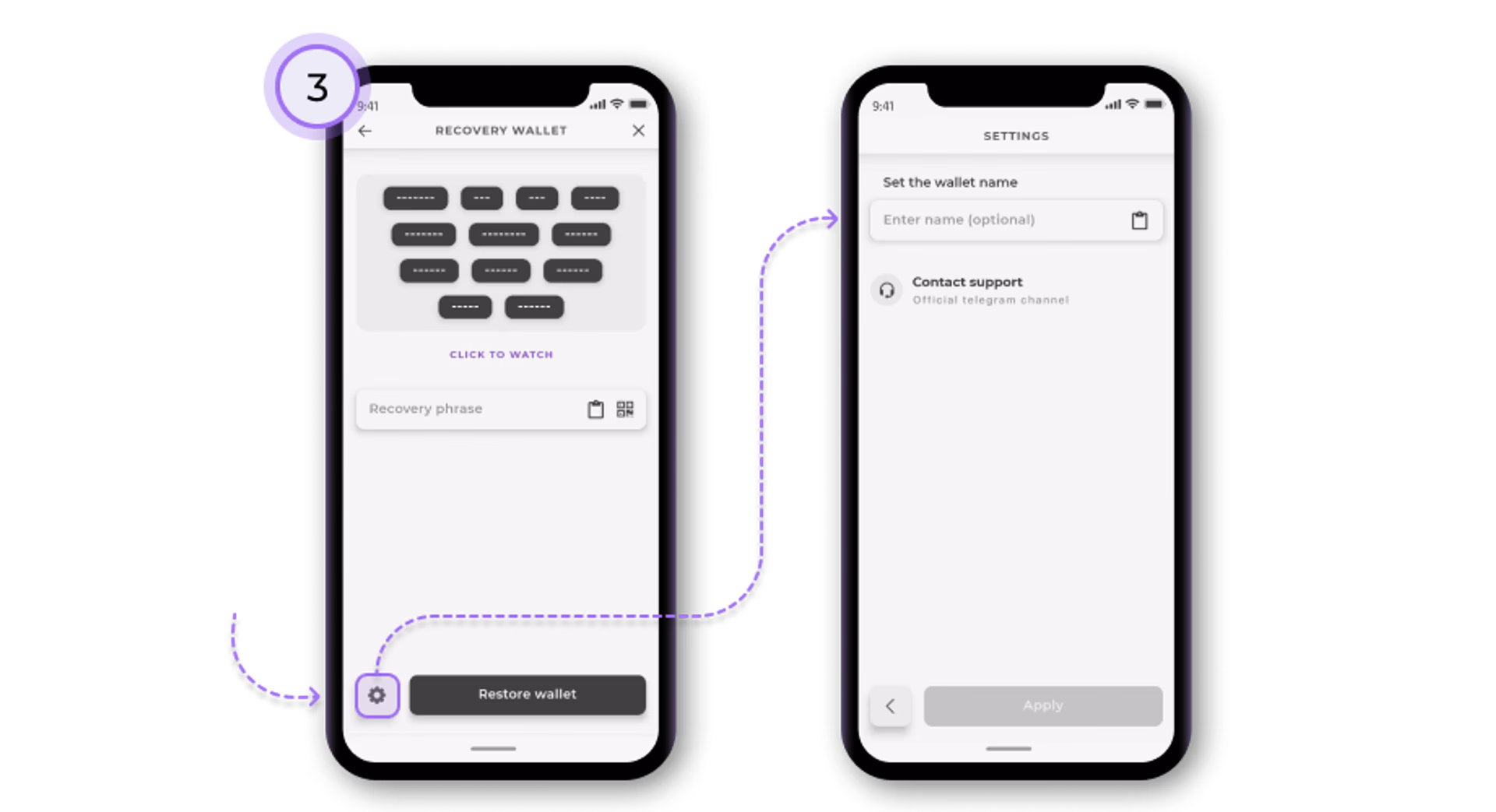 How to Import a Wallet 3
