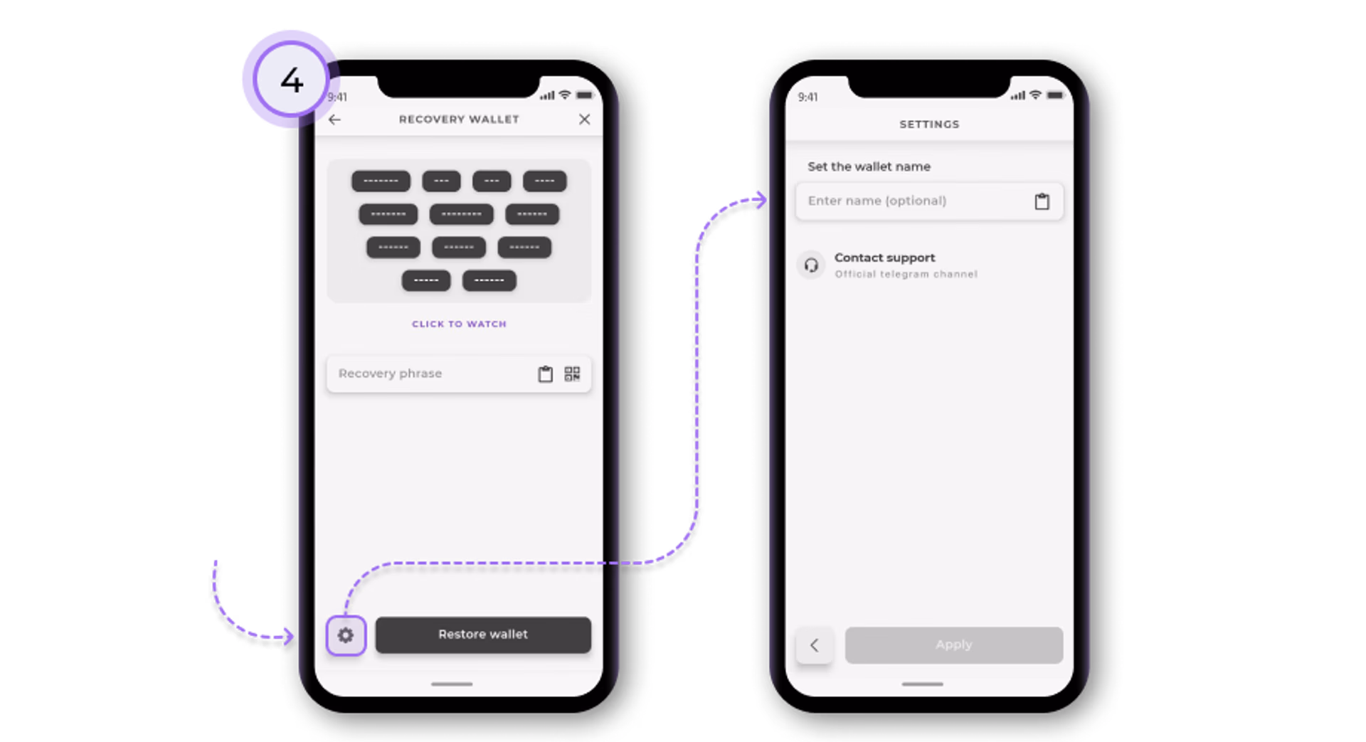 How to Recover a Wallet 2
