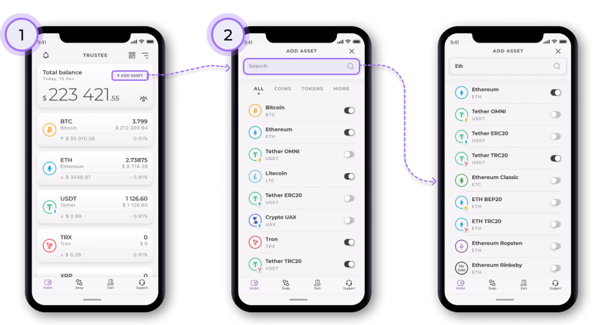 How to Add a Coin or a Token 1